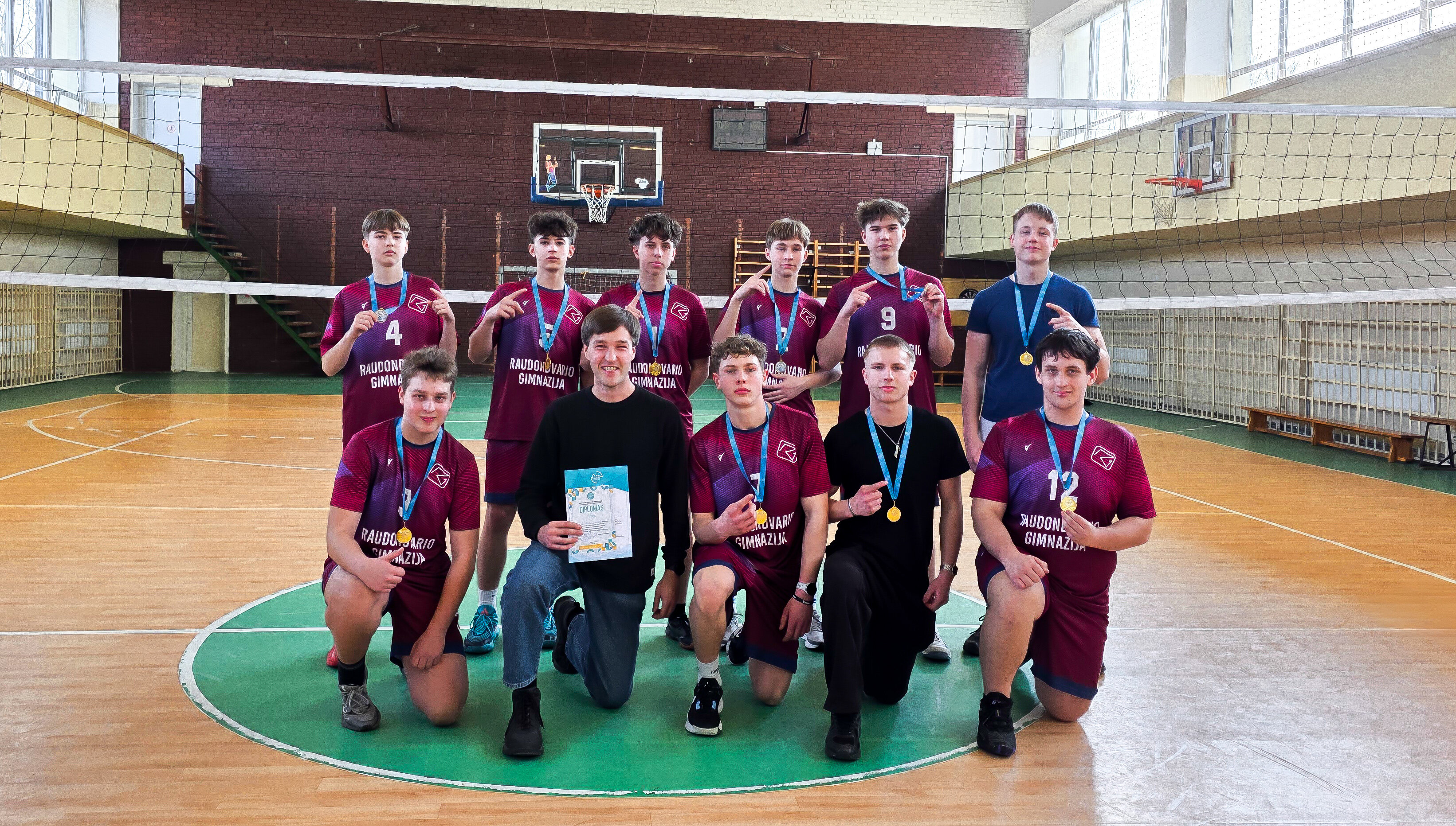 Čempionai!