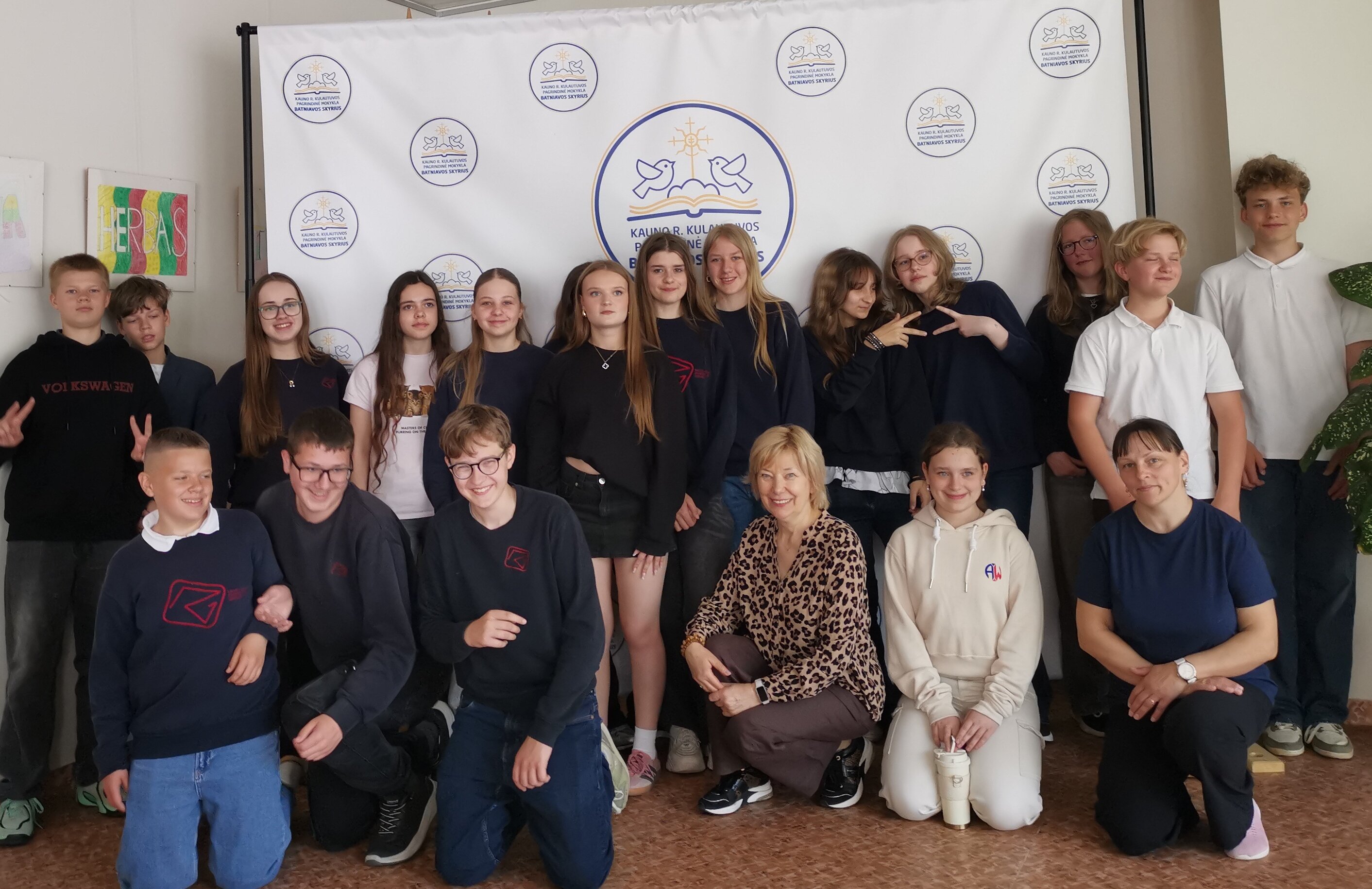 Nacionalinė profesinio veiklinimo iniciatyva „Kryptis – profesijų pasaulis“: 7b pažintinis vizitas į vaikų darželį